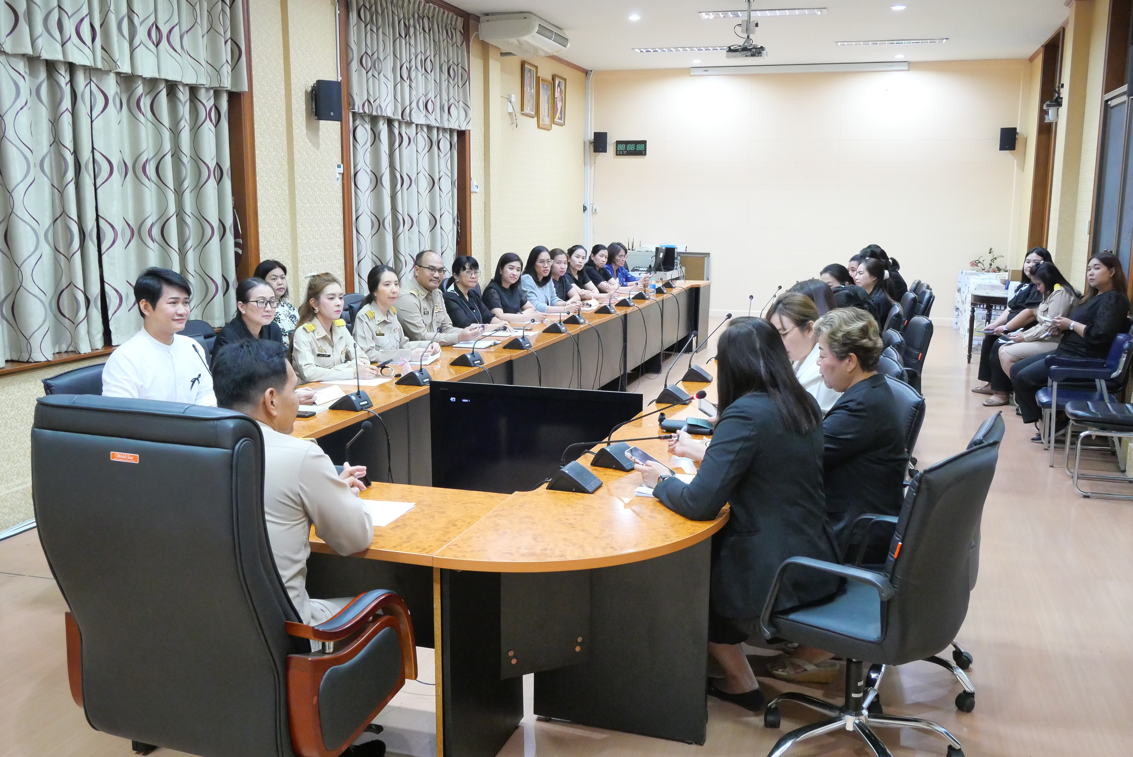 title - ประชุมคณะทำงานฝ่ายต้อนรับ และอาหาร/เครื่องดื่ม กิจกรรม 51 ปี ส.ป.ก. 